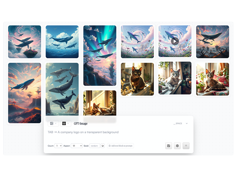 Multi-modal canvas